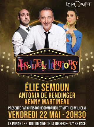 Affiche de Absolutely Hilarious avec Élie Semoun avec Elie Semoun