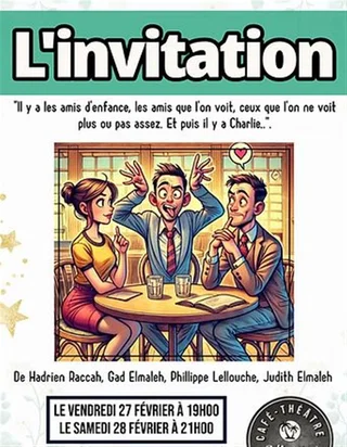 Affiche de L'invitation