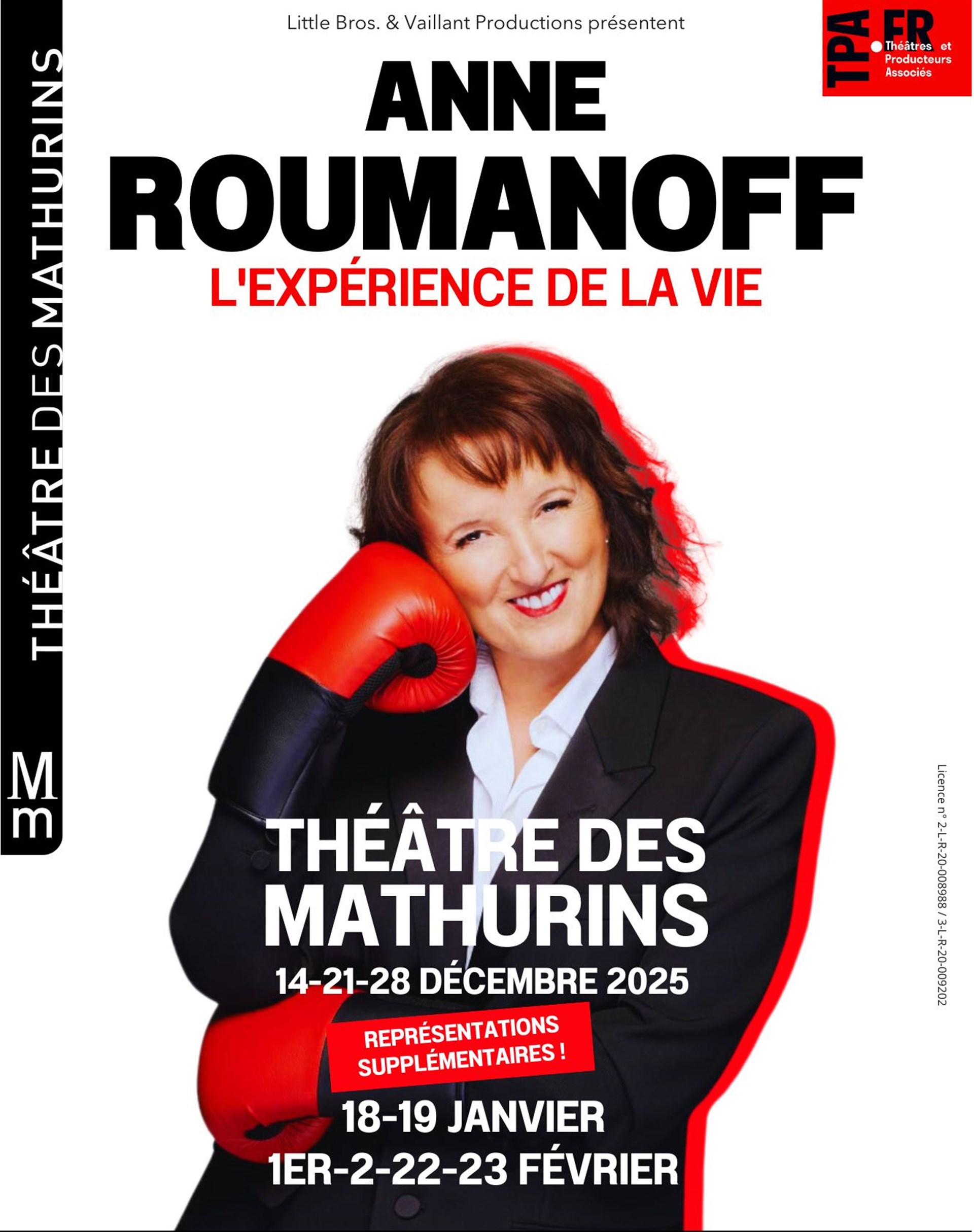 Anne Roumanoff dans L'expérience de la vie