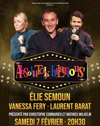 Affiche de Absolutely hilarious avec Elie Semoun avec Elie Semoun