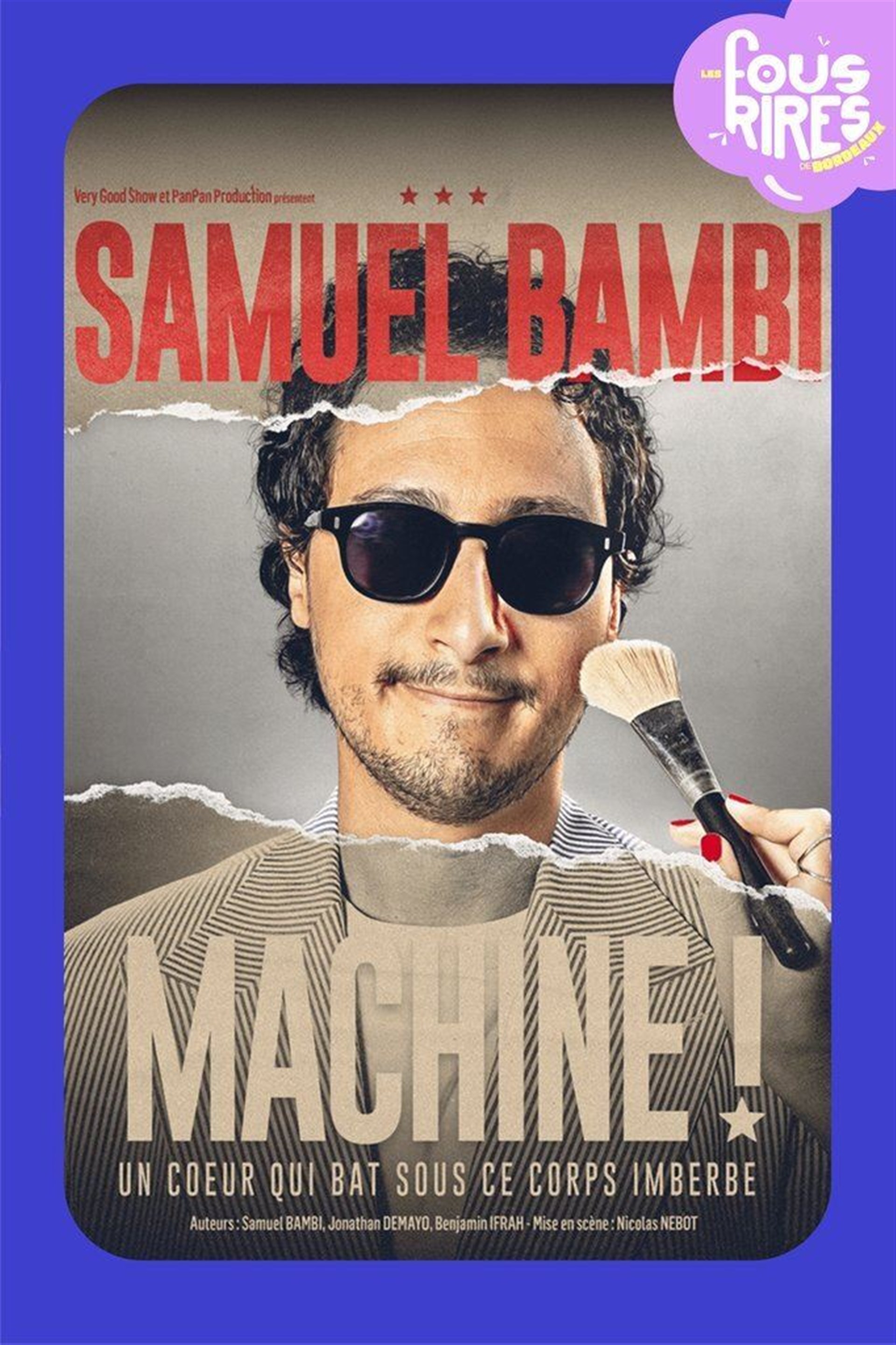 Samuel Bambi dans Machine !