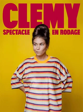 Affiche de Clemy Deluxe en rodage avec Clemy