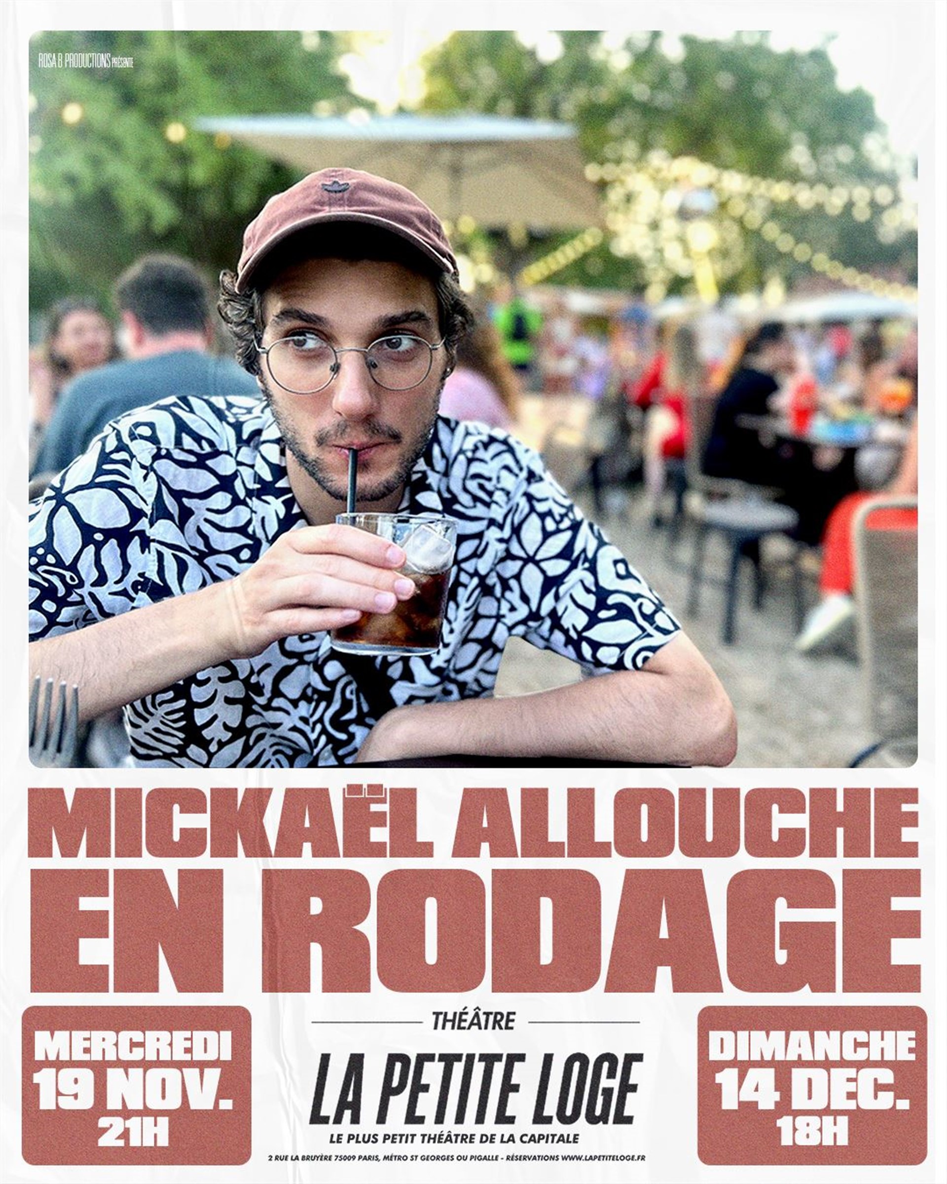 Mickaël Allouche en rodage