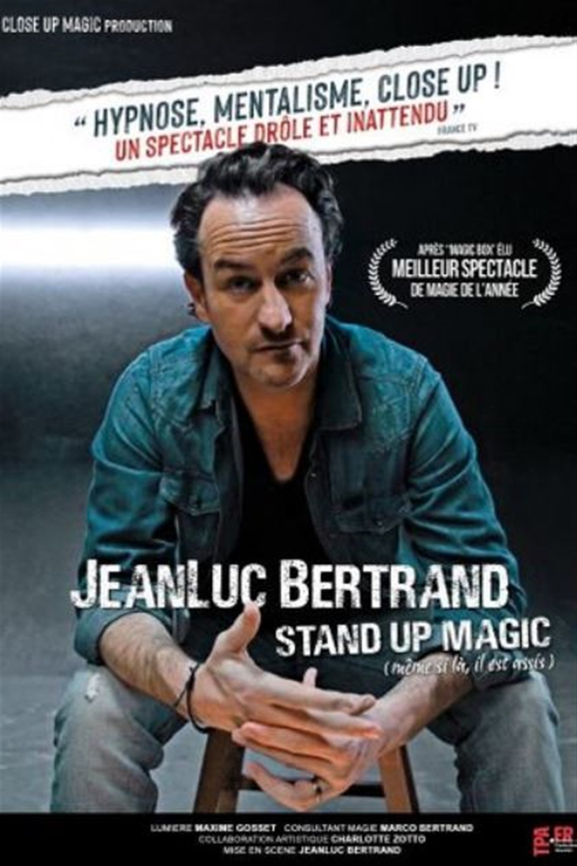 JeanLuc Bertrand dans Stand up Magic