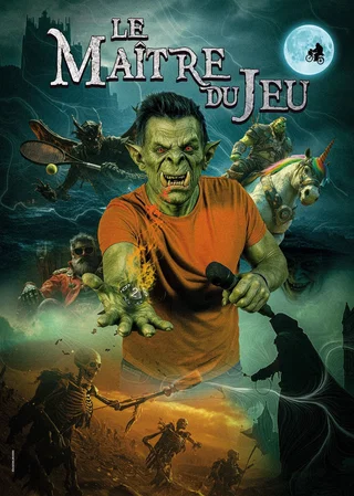 Affiche de Le Maître du Jeu version Bad Guys avec Jean-Baptiste Mazoyer