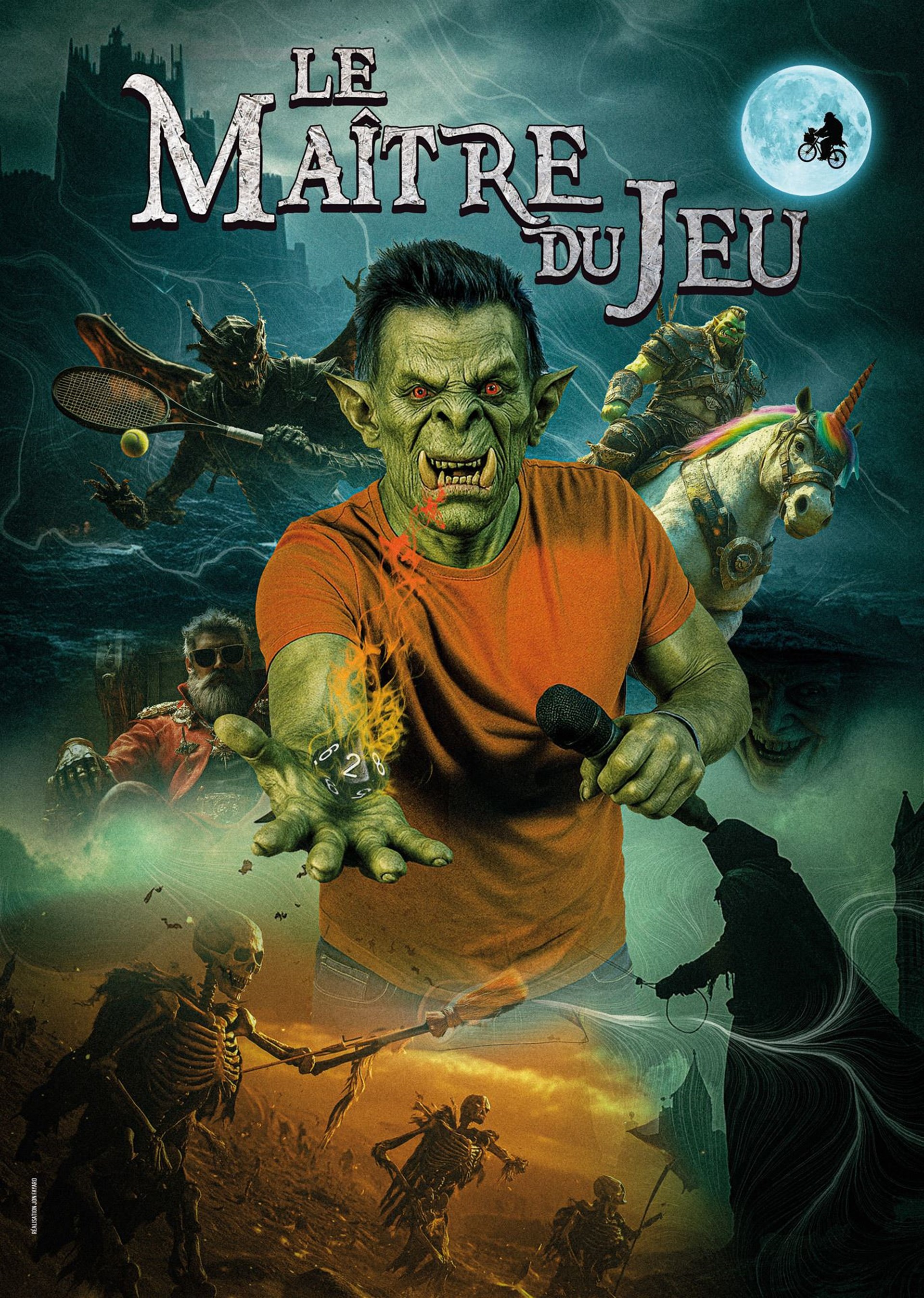 Jean-Baptiste Mazoyer dans Le maître du jeu Version Bad Guys