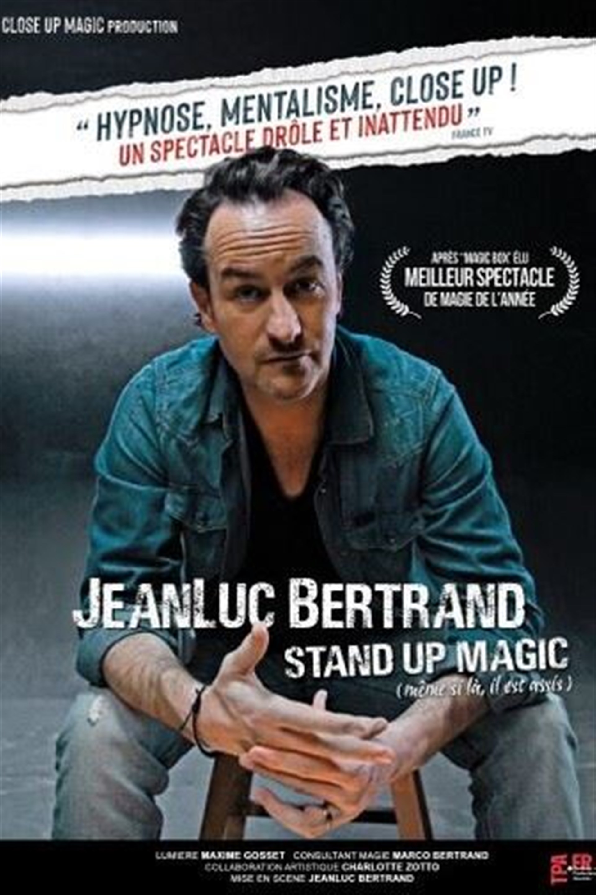 Jean-Luc Bertrand dans Stand up magic