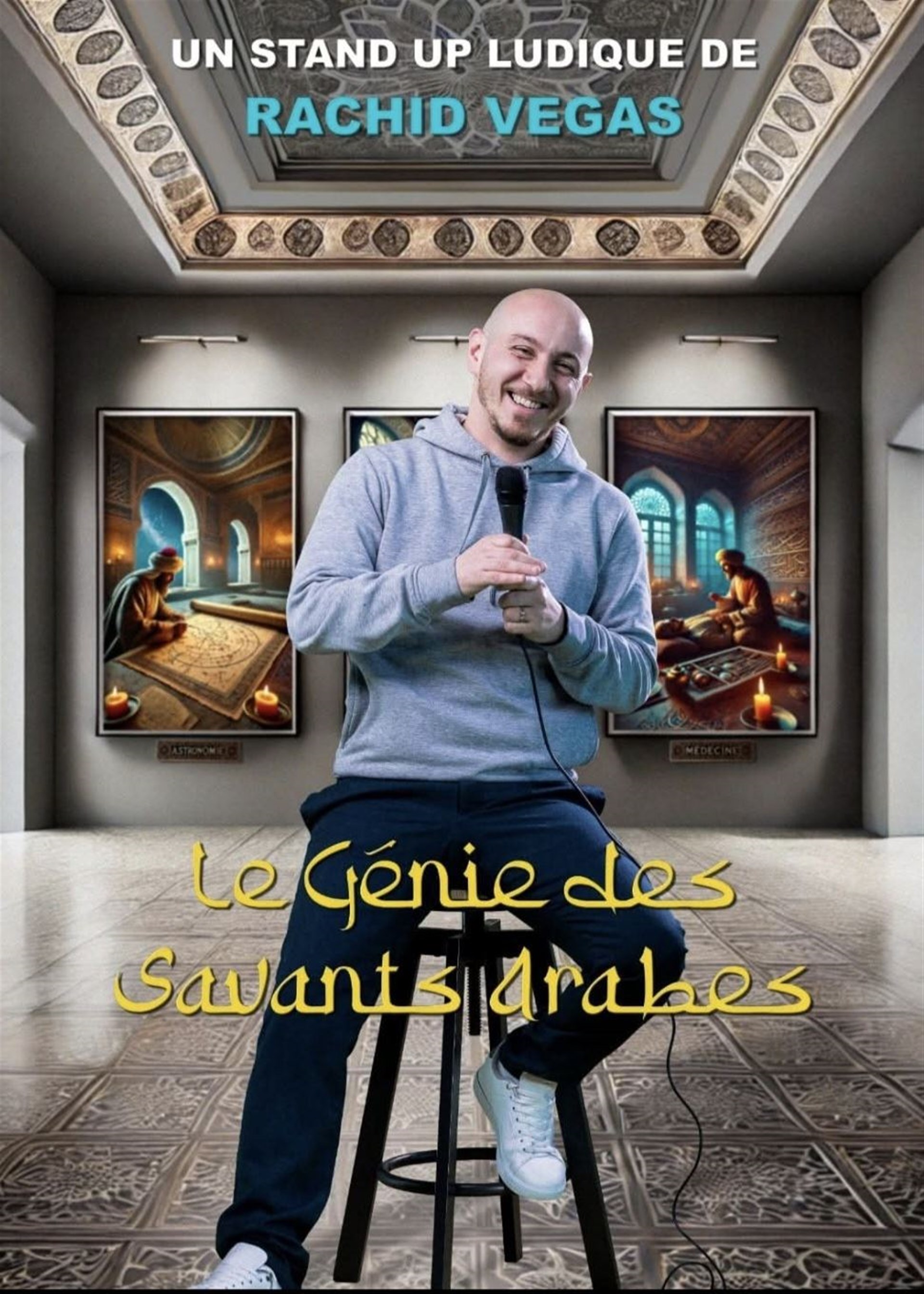 Rachid Vegas dans Le génie des savants arabes