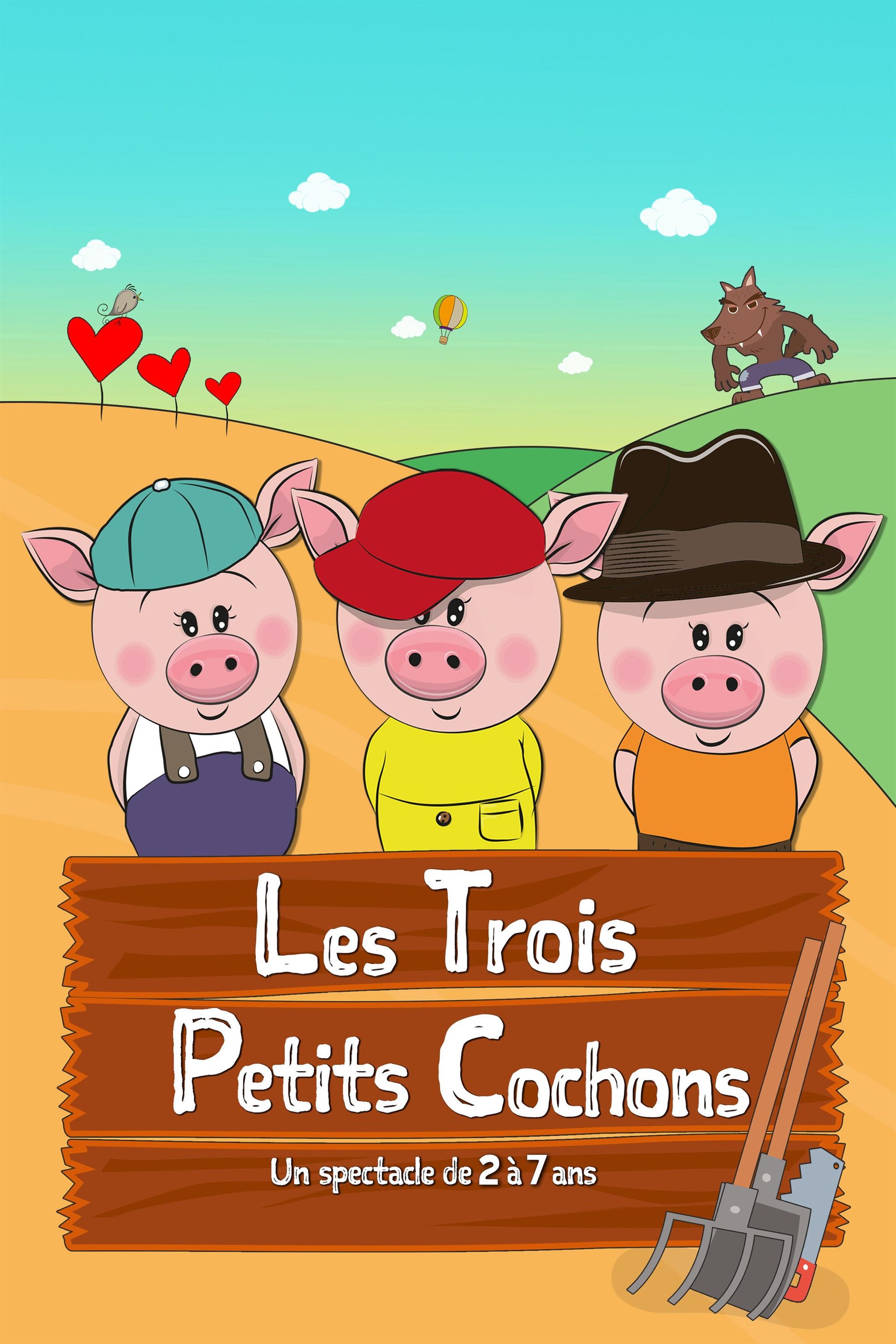 Les trois petits cochons