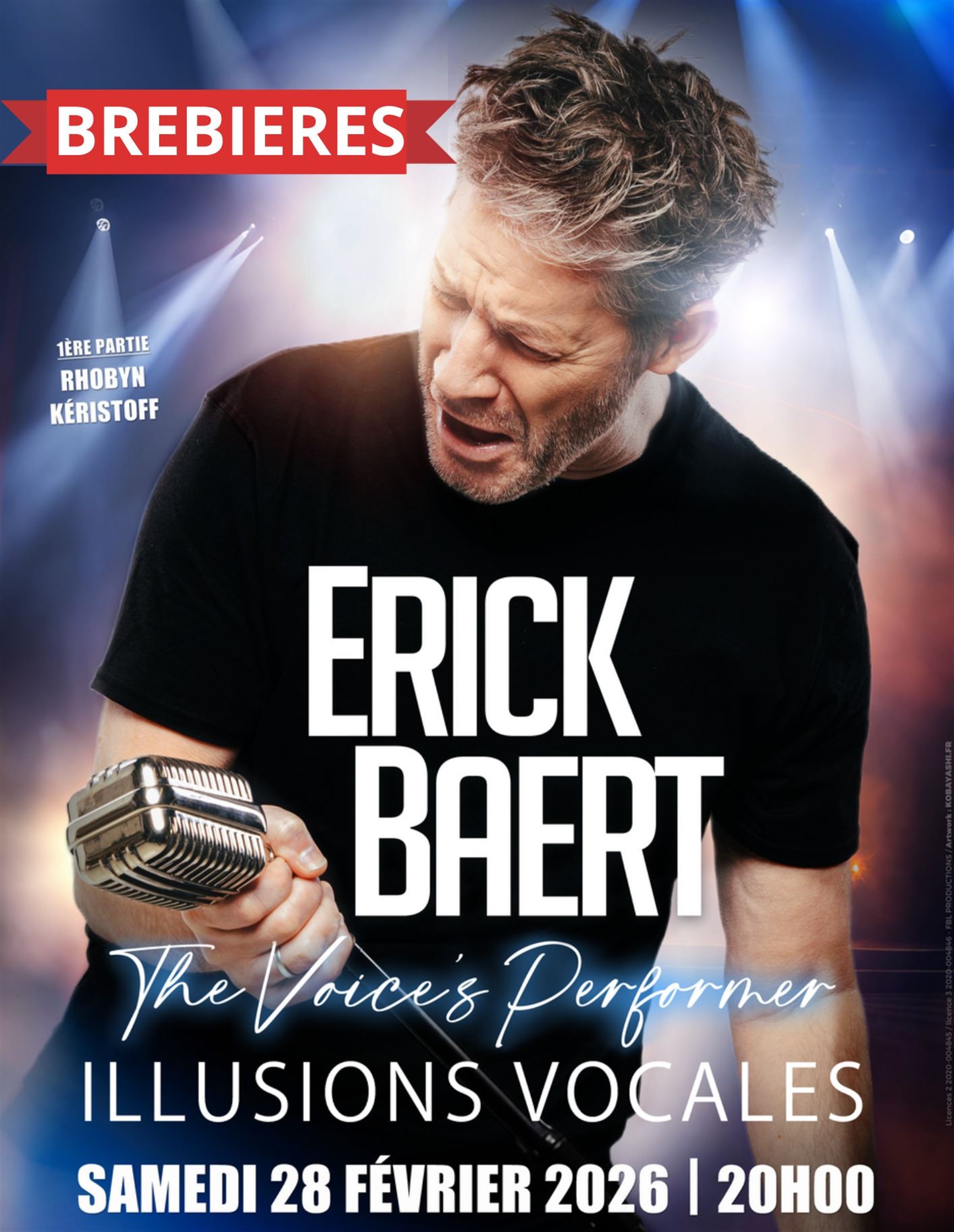 Erick Baert dans The voice's performer