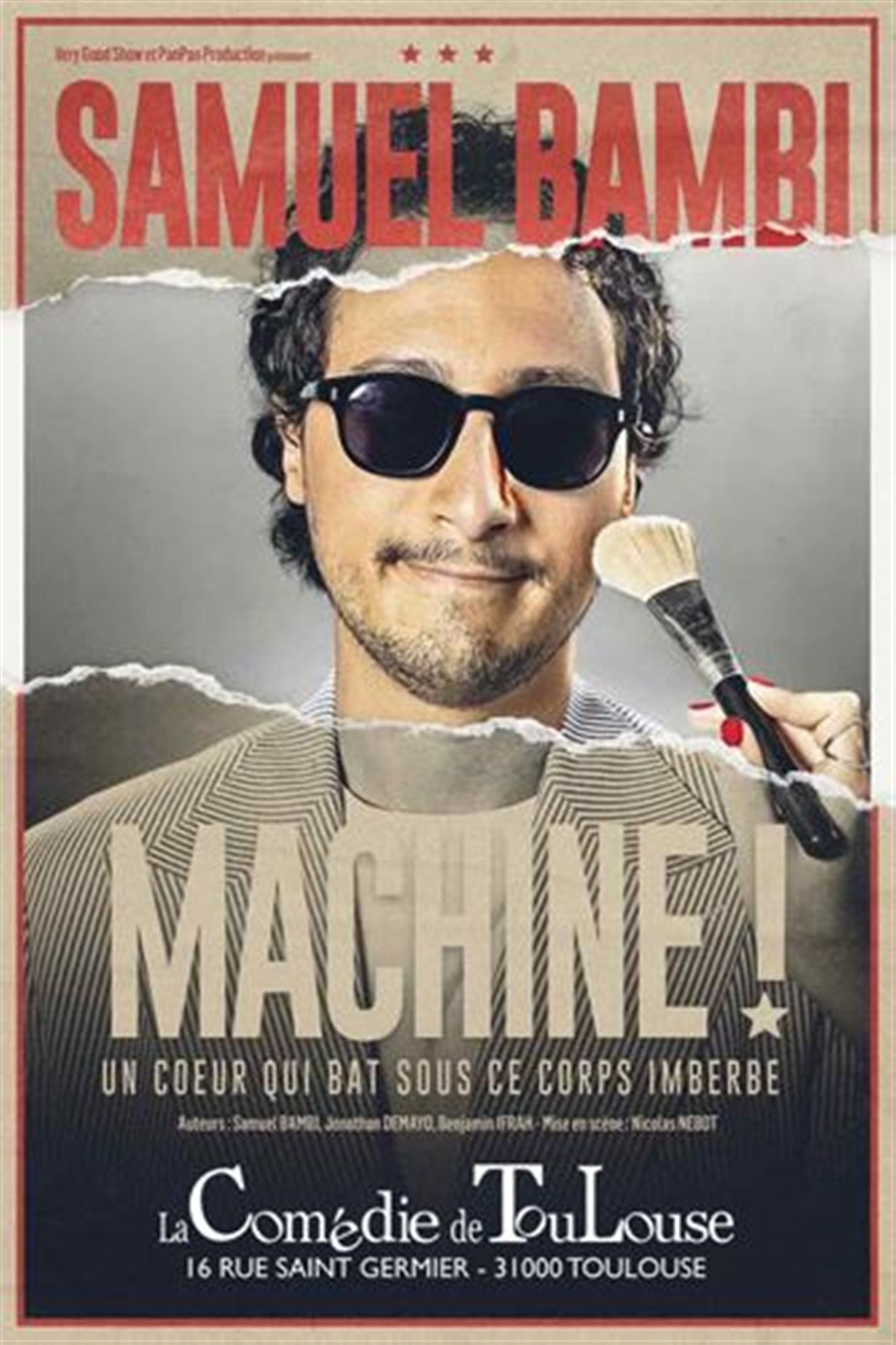 Samuel Bambi dans Machine !