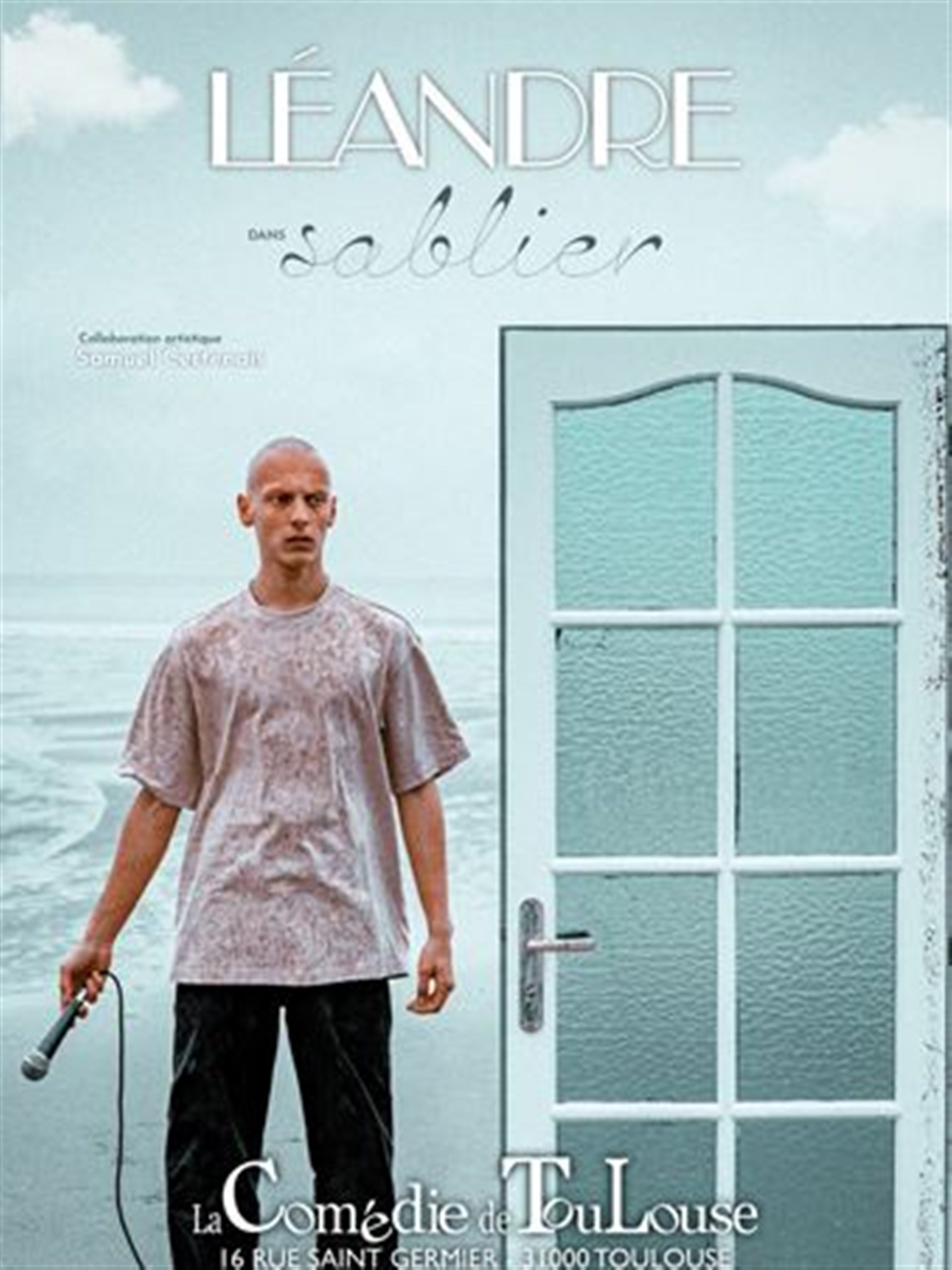 Léandre dans Sablier