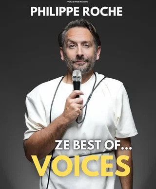 Affiche de Ze best of voices avec Philippe Roche
