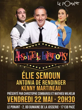 Affiche de Absolutely Hilarious avec Elie Semoun avec Elie Semoun