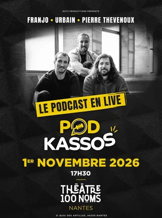 Affiche de Pod Kassos, le podcast en live