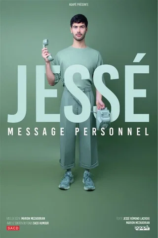 Affiche de Message Personnel - Tournée avec Jessé