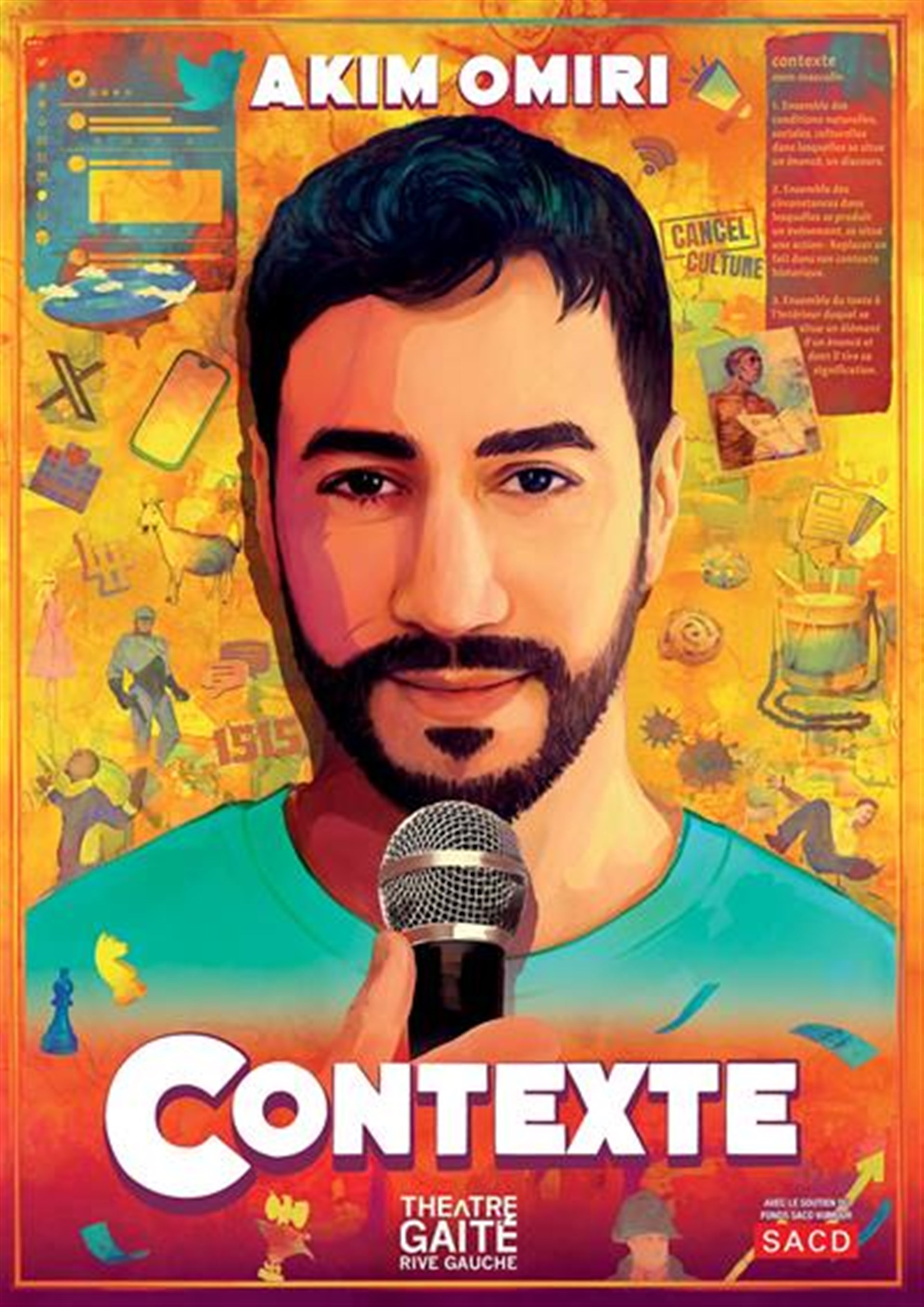 Akim Omiri dans Contexte