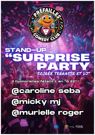 Affiche de Préfailles Comedy Club