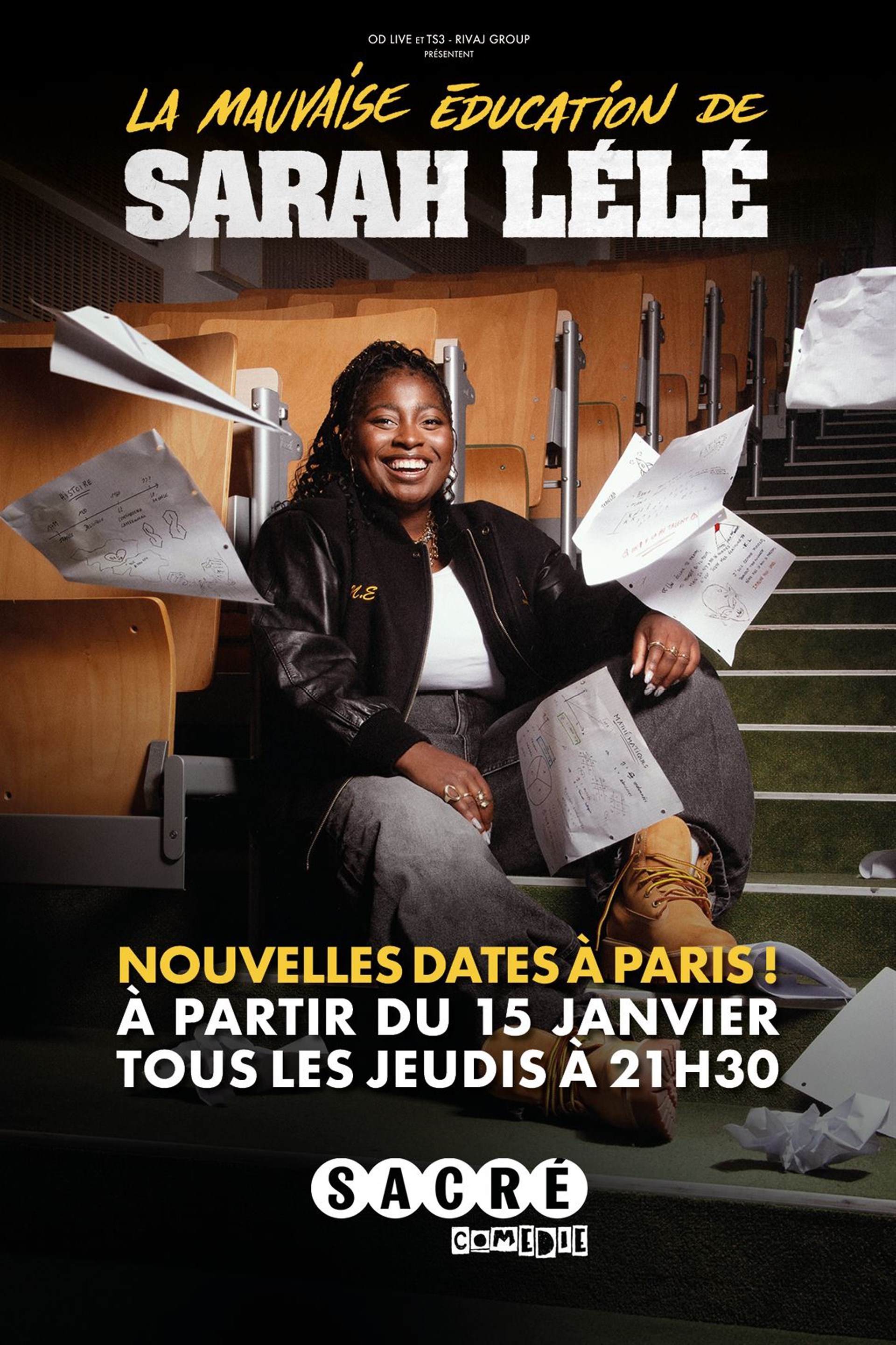 Sarah Lélé dans La mauvaise éducation