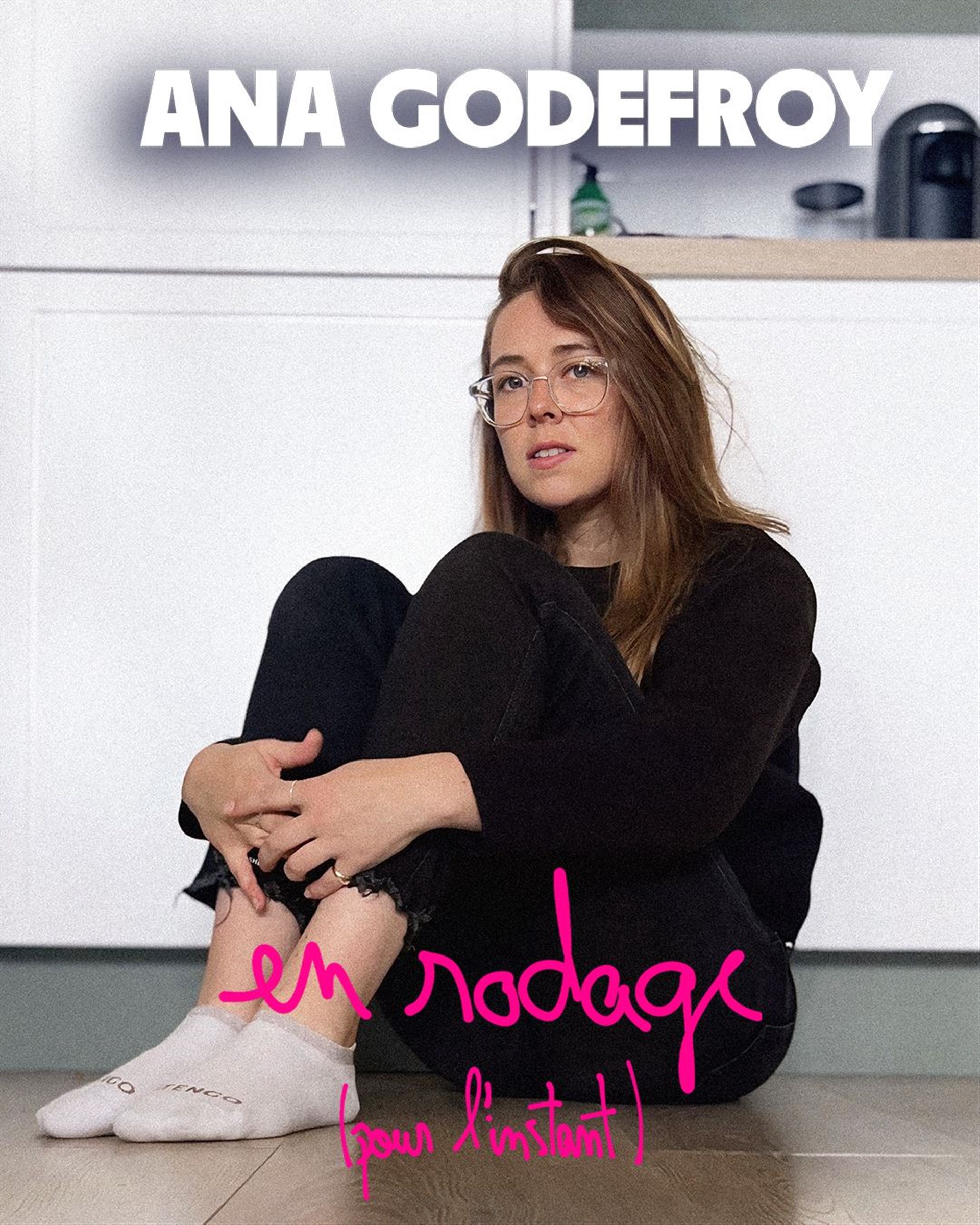 Ana Godefroy en rodage