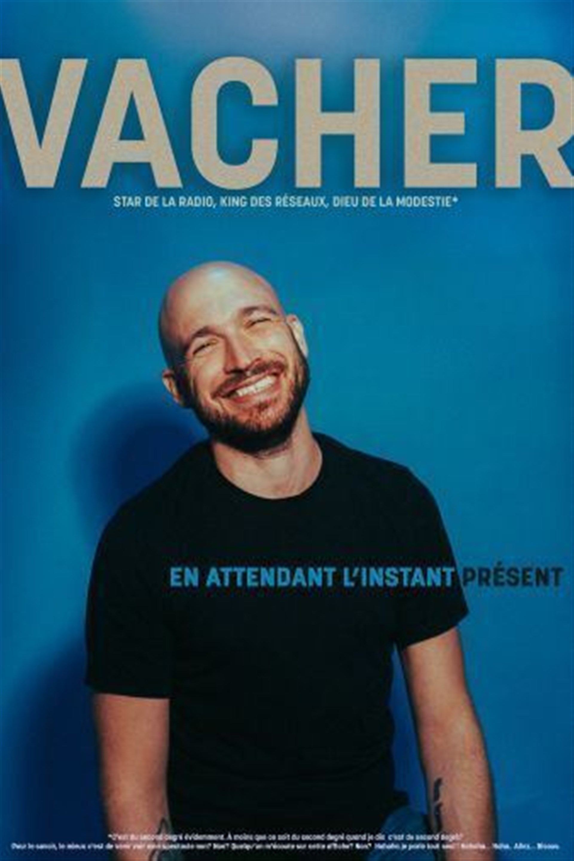 Grégory Vacher dans En attendant l'instant présent