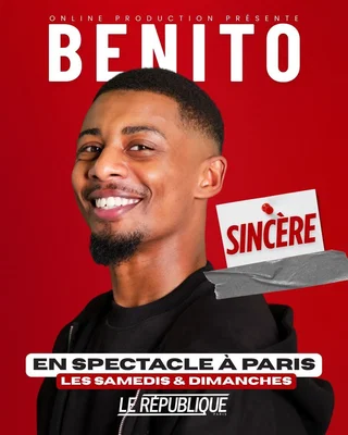 Affiche de Sincère avec Benito