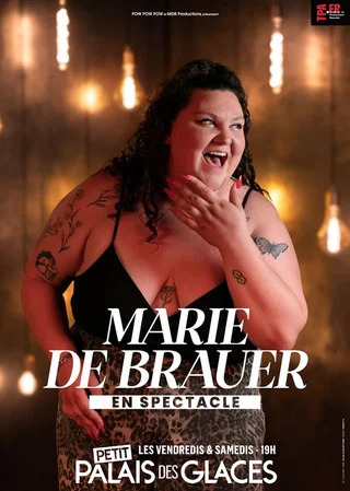 Affiche de Marie de Brauer en spectacle avec Marie de Brauer