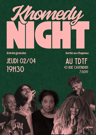 Affiche de La Khomedy Night