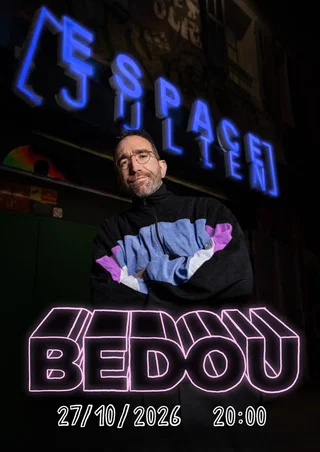 Affiche de C'est pas la question avec Bedou