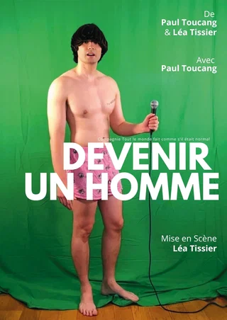 Affiche de Devenir un homme avec Paul Toucang