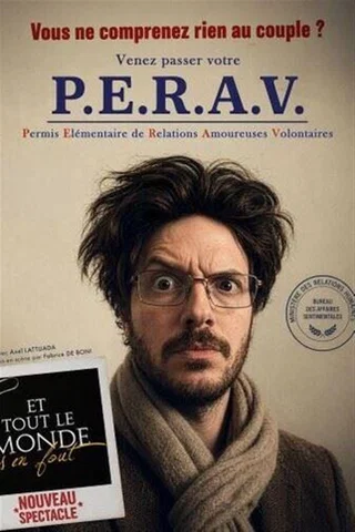 Affiche de P.E.R.A.V avec Axel Lattuada