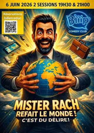 Affiche de Mister Rach refait le monde ! avec Mister Rach