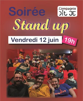 Affiche de Soirée Stand up à la Comédie Triomphe