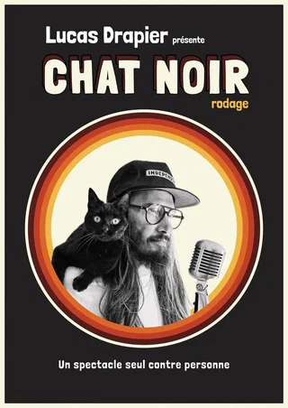 Affiche de Chat Noir avec Lucas Drapier