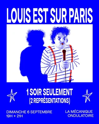 Affiche de Louis est sur Paris avec Louis Girard-Bock