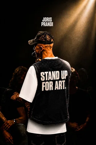 Affiche de Joris Prandi dans « Stand Up For Art »