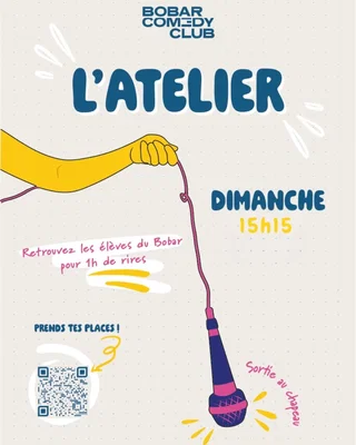 Affiche de L'ATELIER Open MIC