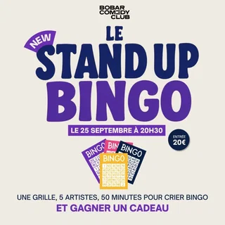 Affiche de Stand Up Bingo