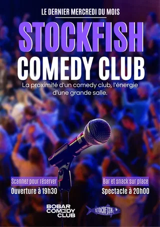 Affiche de Stockfish Comedy Club by Bobar