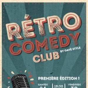 Affiche de Le Rétro Comedy Club