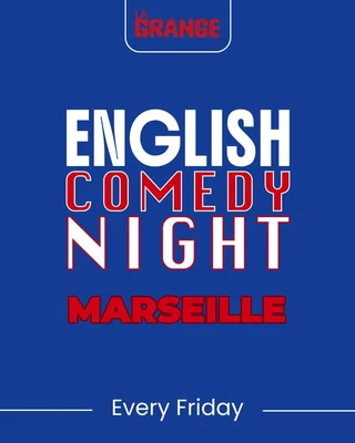 Affiche de English Comedy Night | AU GARAGE