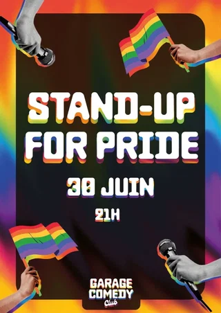 Affiche de Stand-up for Pride ⎮ Comedy Club LGBT+