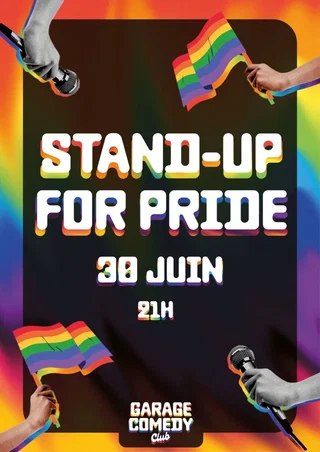 Affiche de Stand-up for Pride ⎮ Comedy Club LGBT+