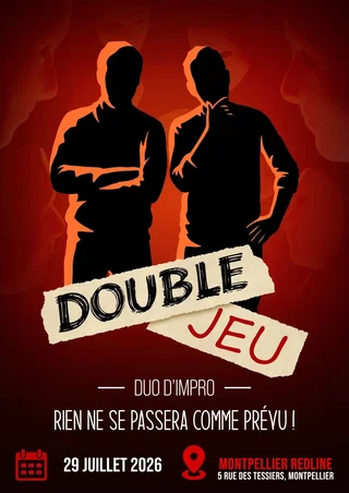 Affiche de Double jeu - Duo d'Impro