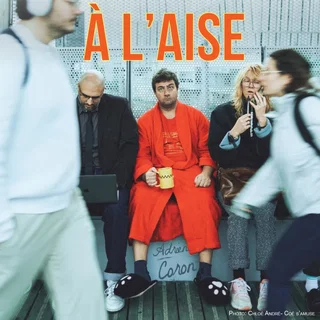 Affiche de Adrien Coron- À l'aise