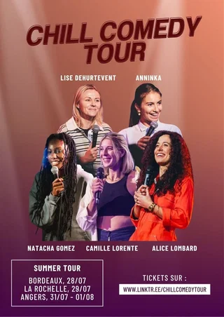 Affiche de Chill Comedy Tour - Palace Comedy