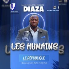 Affiche de Diaza, Les Humains avec Diaza