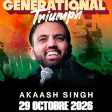 Affiche de Generational Triumph Tour avec Akaash Singh