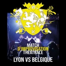Affiche de Match d'Impro Lyon VS Belgique