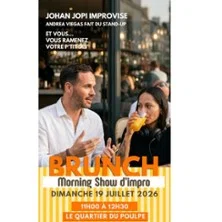 Affiche de BRUNCH – Morning Show d'Impro